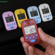LOMBARD Mini Metronome, LCD Professional Clip-on Pocket Metronome, Digital Tuner Plastic Dual-channe