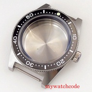 AR Domed Sapphire 62MAS Watch Case for NH34A NH36A NH38A Brush Steel Band for Watch Mod Watch Access