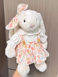 Jellycat 31cm Bonny Rabbit Clothes 36cm Spring Summer Dress Plush Doll Baby Girl Clothes Accessories