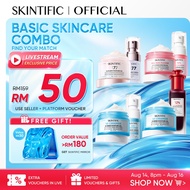 <2pcs Skincare Set>SKINTIFIC Anti-aging,Acid Sooth&Repair skin 5X,377 Fade dark spot,Niacinamide glo