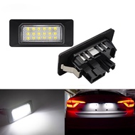 2pcs For Audi LED Number License Plate Lights Q3 Q5 A1 S1 A3 A4 S4 A5 A6 S6 RS6 A7 S7 RS7 TT Canbus 