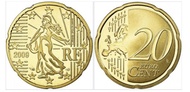 EURO 法國🇫🇷 20歐分 20cent 歐元硬幣 收藏品