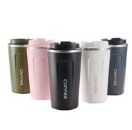 Termos Kopi Travel Anti Tumpah dengan Tutup-Cangkir / Mug Es Kopi Teh Bir /Thermos Coffee