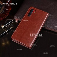 Oppo Reno 3 Oppo A91 Oppo A16 Flip Cover Leather Case Leather Book Cover Oppo Reno 3 Oppo A91 Oppo A