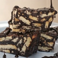 Kek Batik Coklat Klasik, Kek Batik Pandan, Kek Batik Mixed Nuts & Seeds