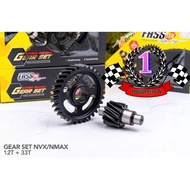 🔥🔥Fasstek Premium Gearset Gearbox For Yamaha NVX 155 Nmax 155