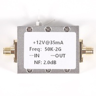 50K-2G LNA Low Noise Amplifier High Gain31DB@0.5G High Gain Flatness RF Amplifier