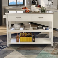 Kitchen Furniture Island Dining Car European American Board Countertop Trolley European Double Layer