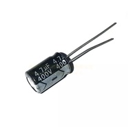 10PCS Through-hole electrolytic capacitor 400V 4.7UF 8*12mm aluminum electrolytic capacitor 4.7UF 40