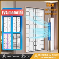 🔥Door Curtain Air Conditioning Eva/Glass Fibre Windproof Kitchen Magnetic Curtain 空调门帘防蚊防油烟门帘