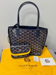 Goyard anjou mini - navy