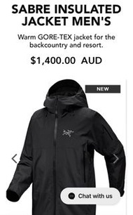 ARCTERYX  warm gore-tex jacket 防風雪外套