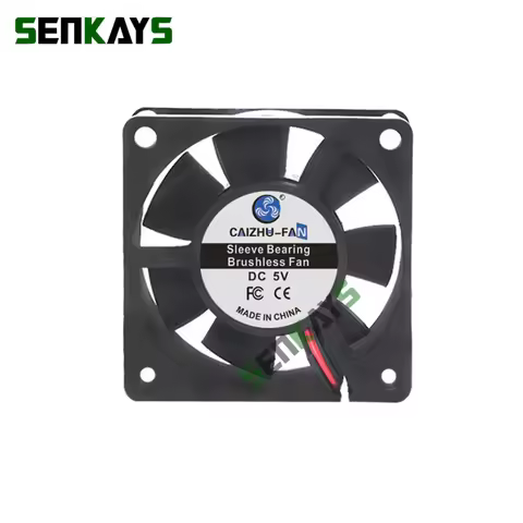 60x60x20mm 6020 DC5V 12V 24V 3D Printer Cooler Fan 60mmx20mm Brushless Machine Equipment DC Motor Co