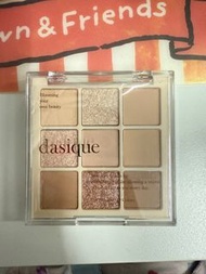 全新未使用未過期 Dasique #07 Milk Latte 九色眼影盤 Dasique7號色眼影 Dasique眼影 Dasique shadow palette Daique眼影07號色 韓國眼