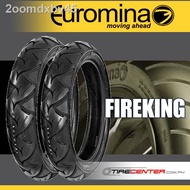 ┋□♘Mio Soul i 125 Tire Combo Front &amp; Rear 80/80-14 &amp; 100/80-14 Euromina Fireking Tubeless Scooter Ti