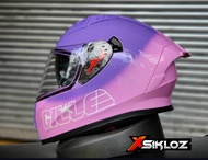 Gille Two Tone Full face helmet dual visor.