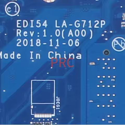 For DELL 3480 3580 3780 3583 Laptop Motherboard LA-G712P 4205U 5405U i3-8145U i5-8265U i7-8565U 0TWY
