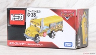 [現貨] Takara Tomy Tomica Car - C-28 Disney Pixar Cars Miss Fritter (Standard Type) 迪士尼彼思 反斗車王 校巴姐 癲姐