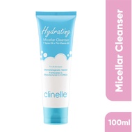 CLINELLE Hydrating Micellar Cleanser 100ML -  For All Skin Types 7HA + Pro-Vitamin B5