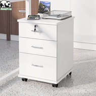 【ichexke2】Office Mobile Pedestal With Lock Swing Door Filing Cabinet Wheels Available