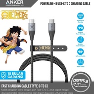 Anker One Piece PowerLine+ II USB-C to USB-C 60W 1.2M PD Cable A9540