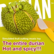 Cutable Fruits Vegetables Kids Kitchen Pretend Play Toys Durian Food Toy Montessori Educational G8o8