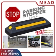 54CM Rubber Curb Parking Block Wheel Stopper Parking Blocks Rubber stopper double stop solid
