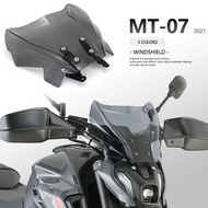 2021 New Motorcycle Accessories Windscreen Windshield Wind Shield Deflector Fit For YAMAHA MT07 MT-0