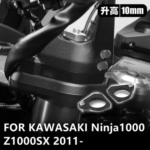 FOR KAWASAKI Ninja1000 Z1000SX Z1100SE 1100SX 2011-UP Motorcycle Handle Riser Rising 10MM Ninja 1000