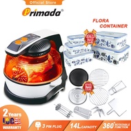 air fryer khind air fryer air fryer philips Primada 14 Liter XXXL 3D Air Fryer PCR1220 FREE GIFT