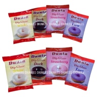 DUNIA DIP GLAZE 200 GR - DONUT TOPPING CAKE TOPPING