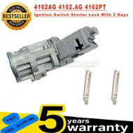 For Citroen C2 C3 2002-2010 C4 Berlingo 4162 AG 4162.PT 4162 PT Ignition Switch Starter Lock With 2 