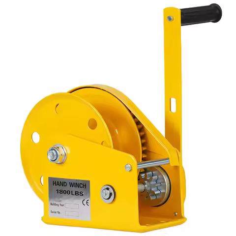 1200 Pounds 5m10m Wirerope Hand Operated Winch Bidirectional Self-locking Small Portable Winch Manua