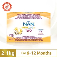 NAN® INFINIPRO® HW Two Infant Formula for 6-12 Months 2.1kg #)F