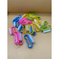 24pcs/pack Nail Brush Plastic Maniped Tools Assorted Color AMT