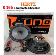 Hertz UNO K165 6.5 inch 2 Way Component Speaker 300 Watt