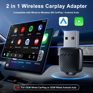2026 Mini Wireless CarPlay Adapter Android Auto Wireless Dongle Wifi 5.8G Auto Connect Box