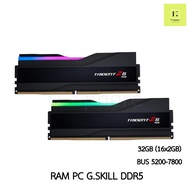 32GB 5200,5600,6000 RAM G.SKILL TRIDENT Z5 RGB BLACK DDR5 32GB BUS 5200 5600 6000 6400 7200 7800 800