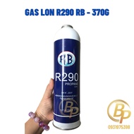 Gas lạnh R290 - Môi chất lạnh ga lon 290 RB tủ đông tủ bia HK (370g)