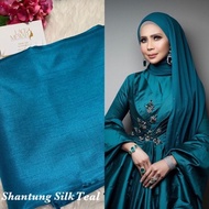 🌸KAIN SHANTUNG BIDANG 60 PELBAGAI WARNA🌸SESUAI UNTUK NIKAH TUNANG BAJU KURUNG & MINI KURUNG BAJU MEL