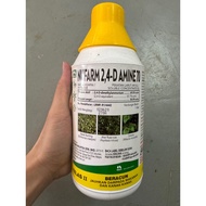 [ORIGINAL] 1L AMINE 70 NUFARM /Racun Rumpai 2,4-D/Keladi agas/Rumpai Herbicide/Setawar/Akar Ruas-rua