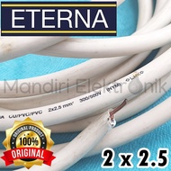(10 meter) Kabel Listrik Eterna NYM 2x25 Kawat Tembaga 10 meter - Kabel Listrik Eterna Tunggal 2 x 2.5 Eterna 10m