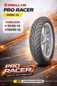 BAN LUAR SWALLOW PRO RACER MATIC 80/90-14 90/80-14 100/80-14 TUBELESS