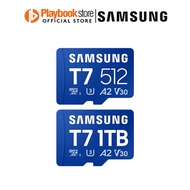 Samsung T7 MB-MB1T0T/WW 1TB | 512GB V30 UP TO 170MB/S MicroSDXC Memory Card