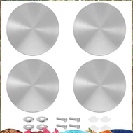 4 Sets Dutch Oven Knob Stainless Steel Replacement Knob Pot Lid Handle for , Aldi, Lodge Enameled Du