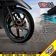 Spin Wheel Stickers, Motorcycle Rim List, Spin Rim Stickers A05