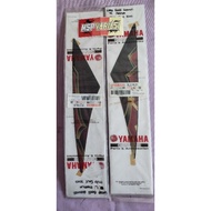 MERAH Genuine Part Striping List Sticker 14D F714G F0 and 14D F174H F0 Yamaha Mio soul old 2010 Red 