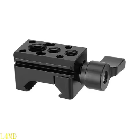 L4MD Quick Install Slider Rod Clamp with Multiple Threaded Holes For Accessories