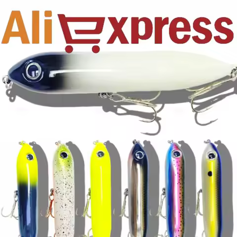 Heddon Super Spook Sparrow Pencil Surface Fishing Lure Topwater Stickbaits asturie Artificial Lure W