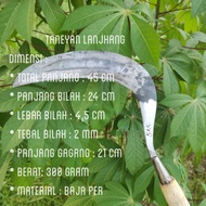 Arit baja isen super tajam cap 555/arit rumput baja asli Madura